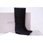 Jimmy Choo ジミーチュウ ブーツ MANSON 50 SUE 162 BLACK ロングブーツ