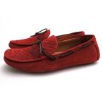 BOTTEGA VENETA Bottega Veneta обувь для вождения телячья кожа туфли без застежки сетка * сетка 