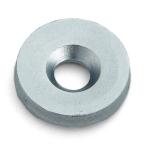 SUGATSUNE スガツネ工業 受座 W型 140-050-051 W4 | 金物 ツール パーツ マグネットキャッチ 受座 ストライク 鋼 ニッケルめっき仕上 扉 棚 開き戸 ドア