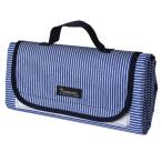 SPICE スパイス SPICE OF LIFE バカンス 折りたたみ ピクニックマット ストライプ ブルー 150×180cm SFVL2010BL | レジャーシート 便利 キャンプ 海 プール