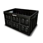 TRI Folding Container Estoril BLACK SLW168 | 収納ボックス コンテナボックス 折りたたみ 収納ケース 小物入れ 収納BOX 大容量 45L コンパクト アウトドア
