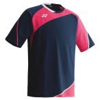 YONEX Yonex Uni игра рубашка SS темно-синий голубой XO FW1004 019 | спорт одежда футболка короткий рукав UV cut . пот скорость . полиэстер 100% унисекс Kids 