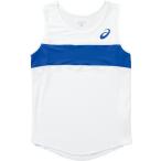 asics Asics SINGLET белый x голубой O XT2035 145 | спорт женский наземный легкая атлетика бег бег одежда белый синий blue O