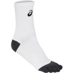 asics Asics GRIP SOX(FIVE FINGERS) brilliant белый L 3103A039 100 | спорт модные аксессуары наземный L носки обувь внизу носки белый предотвращение скольжения 