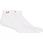 asics Asics Junior носки 10(. ..~ пятка до. длина 10cm) brilliant белый x Classic красный 2XS 3034A091 103 | спортивный товар мелкие вещи товары 