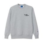 Champion チャンピオン CREW NECK オックスフォードグレー 130 CK-CB017 70 | ファッション トップス スウェット 長袖 ロングスリーブ ストレッチ性 速乾性 裏毛