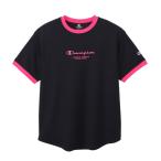 CHAMPION Champion SHORT SLEEVE T-SHIRT черный XL CW-DB311 90 | tops футболка короткий рукав спорт тренировка одежда одежда . пот скорость . функция "дышит" 