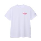 CHAMPION Champion SHORT SLEEVE T-SHIRT белый XL CW-DB314 10 | tops футболка короткий рукав одежда одежда простой спорт тренировка . пот скорость . функция 