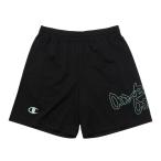 CHAMPION Champion SHORTS черный X шалфей зеленый S C3-CB525 9SG | низ брюки брюки шорты короткий . пот . скорость .. полиэстер материалы 
