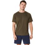 asics Asics ACTIBREEZE panel ja карта рубашка Brown Stone XL 2031F123 200 | спортивный товар одежда мода короткий рукав футболка cut and sewn 
