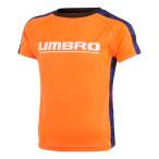 umbro Umbro впервые .p Ractis рубашка flash orange 120 UUJVJA54 FORG | спортивная одежда tops рубашка короткий рукав . пот UV cut начинающий Junior 