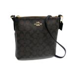 ショッピングコーチ COACH コーチ アウトレット ショルダーバッグ F58309 IMAA8 IM/BROWN/BLACK シグネチャー クロスボディ