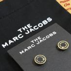 MARK JACOBS マークジェイコブス M0017169-001 ブラック ゴールド色金具 ピアス キャッチ式 スタッドピアス