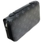 LOUIS VUITTON ルイヴィトン M61698 ジッピー・ウォレット XL モノグラム・エクリプスキャンバス ジップアラウンド メンズ財布 オーガナイザー