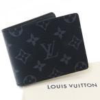 ショッピングVUITTON LOUIS VUITTON ルイヴィトン M62294 ポルトフォイユ・スレンダー モノグラム エクリプス 二つ折り財布