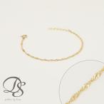 18金 ブレスレット k18 18金ブレスレット 18k レディース スクリューチェーン 1.6mm ゴールド チェーン シンプル ブレスレットレディース 18 金 k18ブレスレット