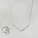 シンプルプラチナチェーンネックレス Pt950 45cm