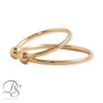 ショッピングイヤーカフ イヤーカフ 18金 イヤカフ k18 18k レディース ノンホール ピアス 2連 ダブル 重ね付け 18 金 ノンホールピアス シンプル ゴールド つけっぱなし 片耳 大ぶり