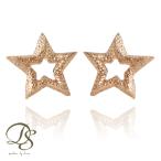 18金 ピアス k18 ピンクゴールド 18金ピアス 18k スター 星 シンプル k18ピアス レディース ピアス18金 地金18kピアス 小さめ つけっぱなし 両耳 セット