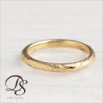 Yahoo! Yahoo!ショッピング(ヤフー ショッピング)【土日限定2000円OFFクーポン有】 18金 リング k18 ピンキーリング k18リング ダメージ 凸凹 18k 指輪 レディース 18金指輪 18金リング ピンキー