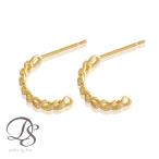 【5/30-6/1限定2500円OFFクーポン有】 18金 ピアス k18 18金ピアス 18k エターナル チェーン k18ピアス レディース ピアス18金 つけっぱなし 両耳 セット