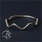 プラチナリング 指輪 プラチナ リング ピンキー ピンキーリング PT950 ウェーブ pt 指輪 レディース シンプル プラチナ指輪 本物 地金 華奢 細い 極細 重ね付け