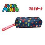 スーパーマリオ マリオ マルチポーチ ペンポーチ 筆箱 総柄 ネイビー 子供用 キッズ ジュニア キャラクター 03