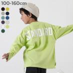 ロンT トップス STANDARD フットボール バックプリント 長袖Tシャツ キッズ 子供服 男の子 女の子  デビロック devirock