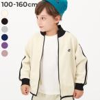 ジャージ キッズ ジャケット サイドライン ジップジャケット セットアップ可能 子供服 男の子 女の子 アウター デビロック devirock