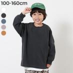 長袖tシャツ ロンt キッズ 綿100% カーブライン スリーブ 子供服 男の子 女の子 トップス デビロック devirock