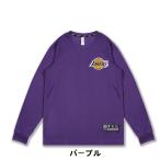 長袖 スウェット メンズ NBA シカゴブルズ 大きいサイズ クルーネック グレー 霜降り バスケットボール ロスアンゼルスレイカーズ マイアミヒート