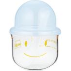 iwaki 離乳食調理器 おかゆこがま 耐熱ガラス 200ml KMC202-BL 064303 1個 (x 1)
