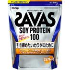 ショッピングザバス 明治 ザバス(SAVAS) ソイプロテイン100 ミルクティー風味 900g