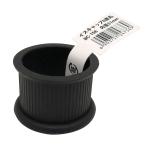 WAKI イスキャップB 丸型 内径31mm 黒 BC-156