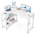 ODK ラック付きデスク L字型 パソコ�