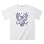 Ｔシャツ アメリカンなイメージのイーグルモチーフ Tee