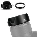 JJC 可逆式 レンズフード + アダプタ キット Nikon Nikkor Z MC 50mm F2.8 Macro レンズ 用 Nikon Z fc Z5 Z6 Z7 Z6II Z7II Z50カメラ