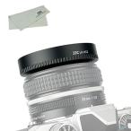 JJC ねじ込む式 アルミ レンズフード Nikon Nikkor Z 28mm F2.8 SE & Nikon Nikkor Z 40mm F2 レンズ 用 Nikon Z fc に対応 Ф52mm保
