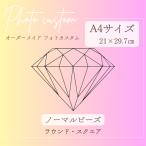 ダイヤモンドアート オーダーメイド フォトカスタム ノーマルビーズ A4サイズ(21×29.7cm)