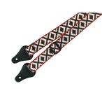 RENEGADE renegade укулеле ремешок ja карта тканый поли волокно & кожа ширина 38mm UKU-JACG-02