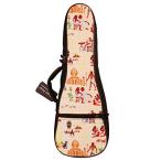 MUSIC FIRST изначальный. дизайн [ старый плата ejipto] укулеле кейс, укулеле сумка (21 дюймовый сопрано Soprano, старый плата ejipto)