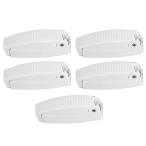  рука багаж зещелка двери кемпер 5 листов рука багаж зещелка двери прицеп хранение защелка крюк держатель зещелка двери держатель защелка RV путешествие салон для 