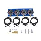 バイク キャブレター 4連 バキュームゲージ 同調 CB CBX GT Z GSX CBR GS VFR FZR オートバイ用 社外品 メンテナンス