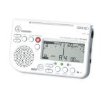 SEIKO Seiko метроном тюнер большой громкость пюпитр установка возможность духовая музыка часть оптимальный белый STH200WH