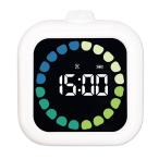 sology(ソロジー) 勉強タイマー MIRAI TIMER 角型 「時計・目覚まし・アラームの3モード」学習タイマー 勉強 料理 ミーティング タ