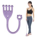 [Lodi fit ] 足指 トレーニング トレーニングチューブ 足裏 筋トレ ストレッチバンド エクササイズ パープル