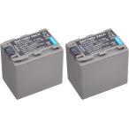2個セットSony ソニー NP-FP90 互換バッ