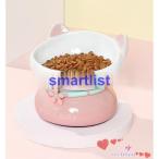 猫用フードボウル可愛いピンク猫柄食器ペット食器犬用ペット用猫食器餌やり水やり用品かわいい