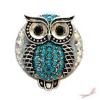  Golf маркер (габарит) сова стразы декоративный элемент с магнитом . зажим комплект 