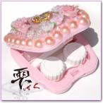 . серия бледно-розовый. . пик кейс для контактных линз by-.